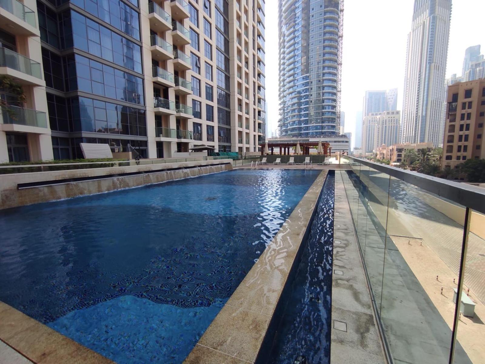 Lux Bnb Bellevue Tower Downtown Apartman Dubaj Kültér fotó